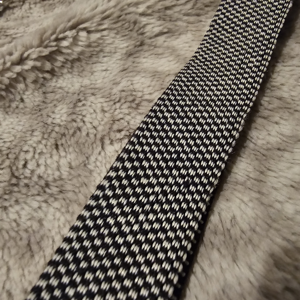 H&M Men's Charcoal and Tan Suspenders - Picture 2 of 2